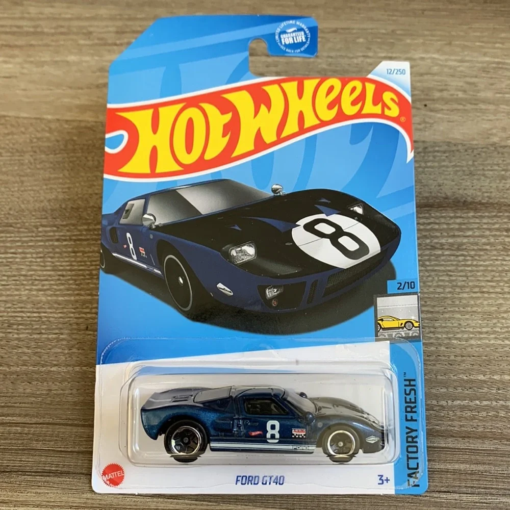 Hot Wheels Ford GT40 Race Car Factory Fresh Racer HW Hotwheels Racing  2024 New